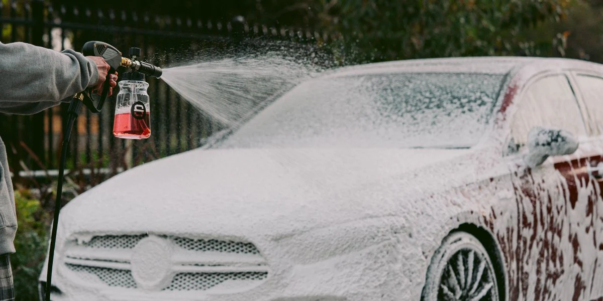 Foam Pressure Car Wash